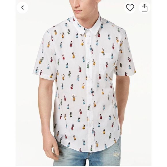 Men's American Rag hula dancer shirt - Picture 4 of 4